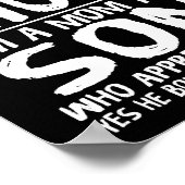 Ik ben niet alleen een moeder die ik moeder ben vo poster (Hoek)