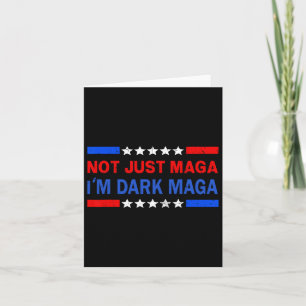 Ik ben niet alleen ik ben Dark Trump 2024 verkiezi Kaart