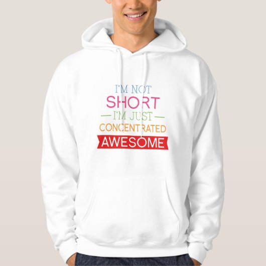 Ik ben niet alleen maar geconcentreerd Geweldige Hoodie (Voorkant)