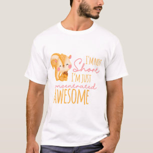 Ik ben niet alleen maar geconcentreerd Geweldige T-shirt