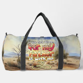 Ik ben niet alleen, want mijn vader is bij mij plunjezak (Voorkant)