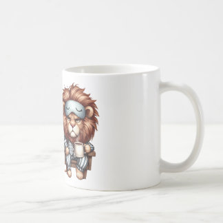 "Ik ben niet altijd chagrijnig, soms slaap ik" Koffiemok
