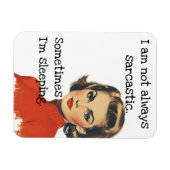 Ik ben niet altijd sarcastisch magneet (Horizontaal)