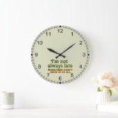 Ik ben niet altijd te laat grote klok (Huis)