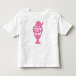 Ik ben niet altijd zo lief, Ice Cream Sundae Kinder Shirts