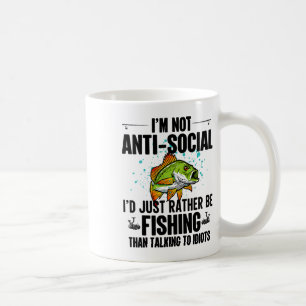 Ik ben niet anti-sociaal, ik ga liever vissen dan koffiemok