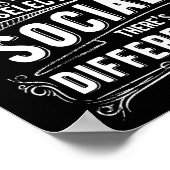 Ik ben niet anti-sociaal poster (Hoek)