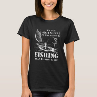 Ik ben niet anti-sociaal t-shirt