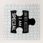 Ik ben niet autistisch, ik ben speciaal legpuzzel (Horizontaal)