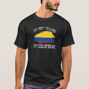 Ik ben niet bang dat ik Colombiaanse Funcolombia P T-shirt