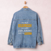 Ik ben niet bang dat ik gewoon uitleggen waarom ik denim jacket (Hangar)