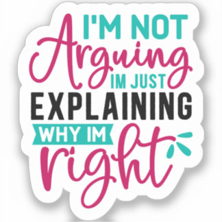 Ik ben niet bang dat ik gewoon uitleggen waarom ik sticker