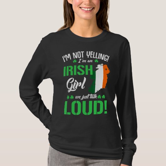 Ik ben niet bang dat ik Irish Funny St Patrick's D T-shirt (Voorkant)