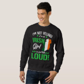 Ik ben niet bang dat ik Irish Funny St Patrick's D Trui (Voorkant volledig)