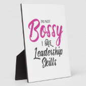 Ik ben niet bang dat ik leiderschapsvaardigheden h fotoplaat (Zijkant)