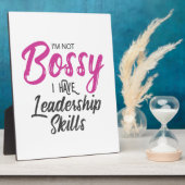 Ik ben niet bang dat ik leiderschapsvaardigheden h fotoplaat (Zijkant)