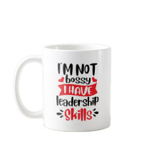 Ik ben niet bang dat ik leiderschapsvaardigheden h