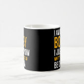 Ik ben niet bang dat ik weet wat je moet doen koffiemok (Center)