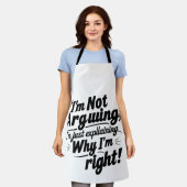 Ik ben niet bang, ik leg gewoon uit waarom ik geli schort (Gedragen)