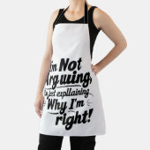 Ik ben niet bang, ik leg gewoon uit waarom ik geli schort (Insitu)