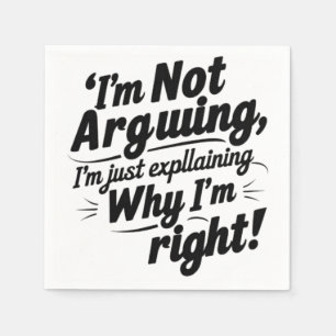 Ik ben niet bang, ik leg gewoon uit waarom ik geli servet