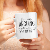 Ik ben niet bang koffiemok