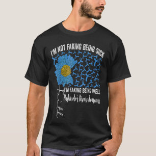 Ik ben niet bang om ziek te worden... ik faking of t-shirt