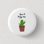 Ik ben niet bang. ronde button 3,2 cm (Voorkant)