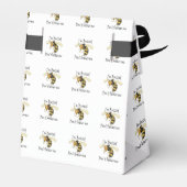 Ik ben niet bang voor me. bedankdoosjes (Achterkant)