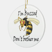 Ik ben niet bang voor me. keramisch ornament (Links)