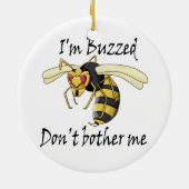 Ik ben niet bang voor me. keramisch ornament (Achterkant)