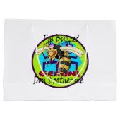 Ik ben niet bang voor me. large cadeautasje (Achterkant)