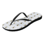 Ik ben niet bang voor me. teenslippers (Schuin)