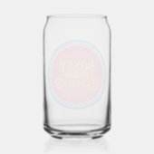ik ben niet bazig citaat  blikvorm glas (Achterkant)