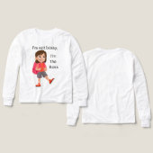 Ik ben niet bazig, ik ben de baas (Voorkant /achterkant)