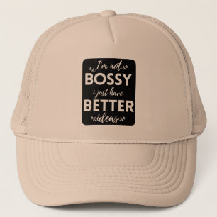 IK BEN NIET BAZIG, IK HEB EENVOUDIGWEG BETERE IDEE TRUCKER PET