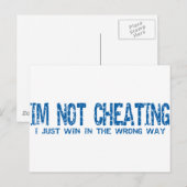 Ik ben niet bedrogen. briefkaart (Voorkant / Achterkant)