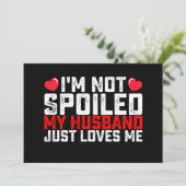 Ik ben niet bedwelmd... mijn man houdt gewoon van  kaart (Staand voorkant)