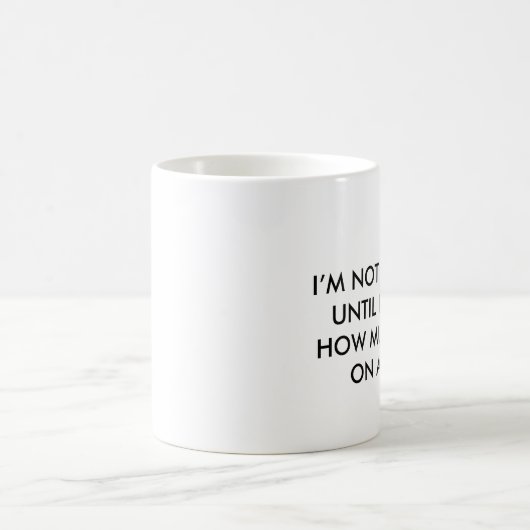 IK BEN NIET BELANGRIJK TOTDAT IK U ZEGT AMAZON KOFFIEMOK (Center)