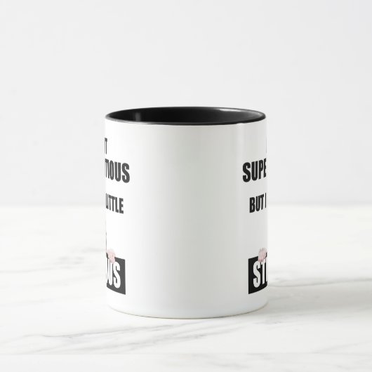 Ik ben niet bijgelovig, maar ik ben een beetje sti mok (Midden)