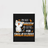 Ik ben niet blij dat ik voor singulaire sclerose z kaart (Voorkant)