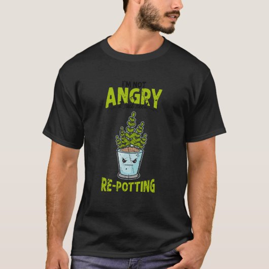 Ik ben niet boos dat ik een botanische potentie no t-shirt (Voorkant)