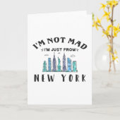Ik ben niet boos dat ik uit New York kom. Kaart (Gele Bloem)