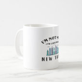 Ik ben niet boos dat ik uit New York kom. Koffiemok (Voorkant links)