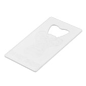 Ik ben niet boos, de aap creditkaart flessenopener (Achterkant Gekanteld)