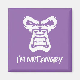 Ik ben niet boos, de aap magneet