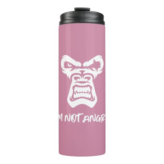 Ik ben niet boos, de aap thermosbeker (Voorkant)