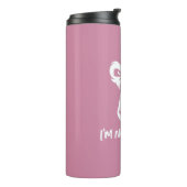 Ik ben niet boos, de aap thermosbeker (Gedraaid links)