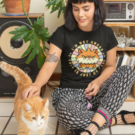 Ik ben niet boos Dit is gewoon mijn gezicht | Grap T-shirt