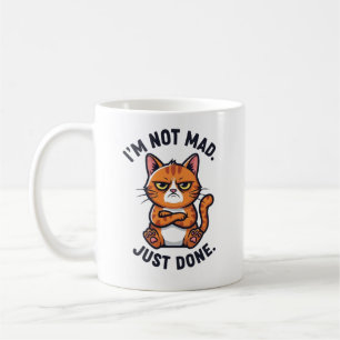 Ik ben niet boos, gewoon Klaar Koffiemok
